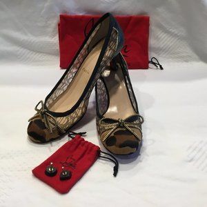 Christian Louboutin Lace heel